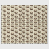 Papier Cadeau Sonnez les cloches (Plat)