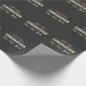 Papier Cadeau Sonographe d'Ultrasound Analyser la profession de  (Coin)