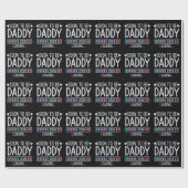 Papier Cadeau Soon to Be Daddy 2026 Loading Pregnancy Announce (Plat)
