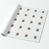 Papier Cadeau Sorcière Comptable Rétro Halloween Comptabilité De (Déroulé)
