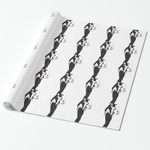Papier Cadeau sorcière de l'ampli halloween