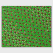 Papier Cadeau sorcière de noël Befana (Plat)