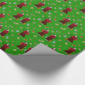 Papier Cadeau sorcière de noël Befana (Coin)