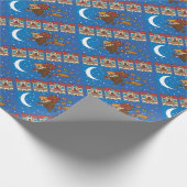 Papier Cadeau sorcière xmas Befana (Coin)