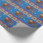 Papier Cadeau sorcière xmas Befana (Coin)