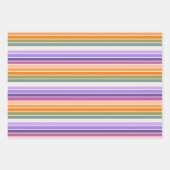 Papier Cadeau Sorciers et Rayures (Devant 2)