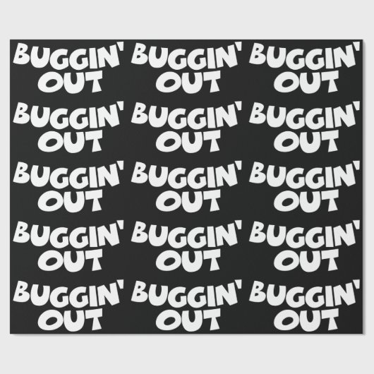 Papier Cadeau Sortir du boggin (Plat)