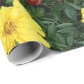 Papier Cadeau Souci (Coin rond)