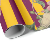 Papier Cadeau Soucis (Coin rond)