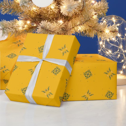 Papier Cadeau Soucis et Ortie (Vacances)