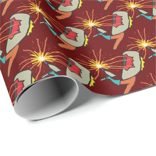 Papier Cadeau Soudage (Coin rond)