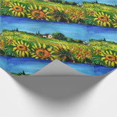 PAPIER CADEAU SOUFFRANCES ET CAMPAGNE EN TOSCANE (Coin)