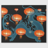 Papier Cadeau Souhaitez à quelqu'un un heureux et succès chinois (Plat)