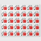 Papier Cadeau Soupe allumée (Plat)