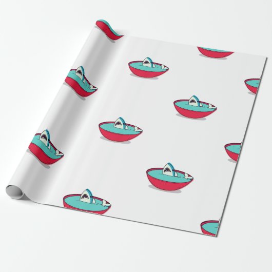 Papier Cadeau Soupe d'aileron de requin (Déroulé)