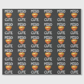 Papier Cadeau Soupe mignonne Kawaii à sushi de miso (Plat)