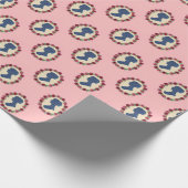 Papier Cadeau Sourhouette de Jane Austen (Coin)