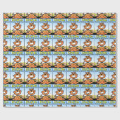 Papier Cadeau Sourire (Plat)