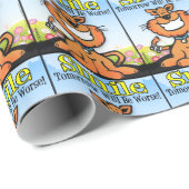 Papier Cadeau Sourire (Coin rond)