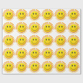 Papier Cadeau Sourire de phénomène d'aviation (Plat)