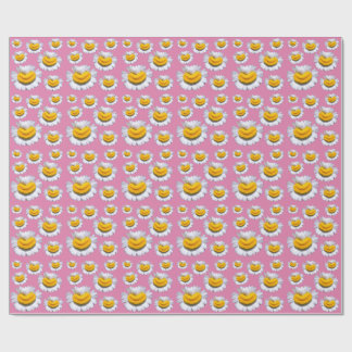 Papier Cadeau Sourires joyeux de camomilles