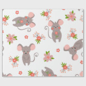 Papier Cadeau Souris (Plat)