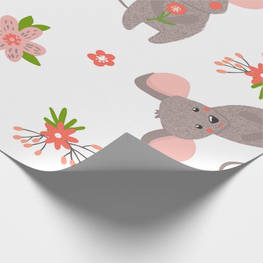Papier Cadeau Souris (Coin)
