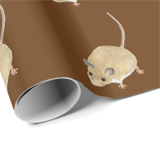 Papier Cadeau Souris (Coin rond)
