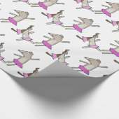 Papier Cadeau souris de danse (Coin)