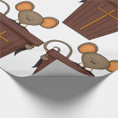 Papier Cadeau Souris d'église