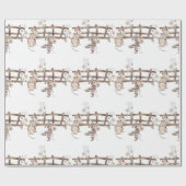 Papier Cadeau Souris Jacquard douce avec cuillère, clôture, sour (Plat)
