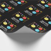 Papier Cadeau Sous-groupe des partis atomiques Funny Science Pun (Coin)
