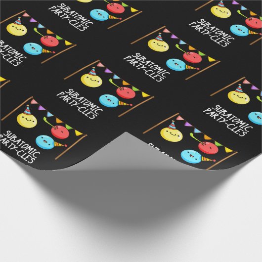 Papier Cadeau Sous-groupe des partis atomiques Funny Science Pun (Coin)