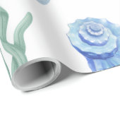 Papier Cadeau Sous la mer  (Coin rond)