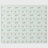 Papier Cadeau Sous la mer (Plat)