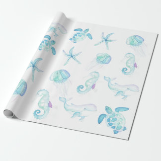 Papier Cadeau Sous la mer