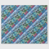 Papier Cadeau Sous la nage aquatique (Plat)