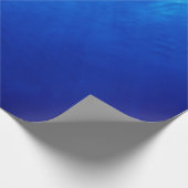 Papier Cadeau Sous la plongée profonde bleue (Coin)