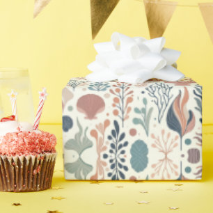 Papier Cadeau Sous l'Anniversaire de la mer, Motif de Whispers O