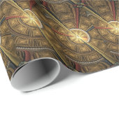 Papier Cadeau Sous Le Dôme Du Temple (Coin rond)