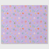 Papier Cadeau Sous le Motif marin (Plat)