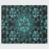 Papier Cadeau Sous les créatures aquatiques... (Plat)