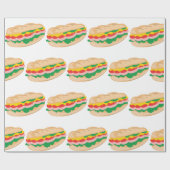 Papier Cadeau Sous-sandwich (Plat)