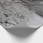 Papier Cadeau Sous une couverture de neige (Coin)