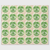 Papier Cadeau "Soutenir La Terre" (Plat)
