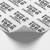 Papier Cadeau Soutenu en 1966 (Coin)