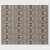 Papier Cadeau South West American Indian Style Patterned Art (Plat)