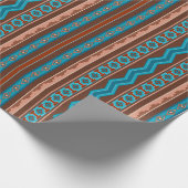 Papier Cadeau Southwest Style Geometric Cameron Gorge Design (Coin)