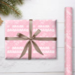 Papier Cadeau Southwestern Christmas Snowflakes Dusty Rose<br><div class="desc">Ce joli papier d'emballage Rose sud-ouest de Dusty aux flocons de neige moelleux et sucrés s'ajoute à votre décor de Noël ! Partagez votre esprit de Noël avec votre famille et vos amis en donnant des cadeaux merveilleusement emballés cette période de fêtes! De plus, ce papier polyvalent peut également être...</div>