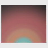 Papier Cadeau Southwestern Southwest Desert Rainbow Art Design (Plat)